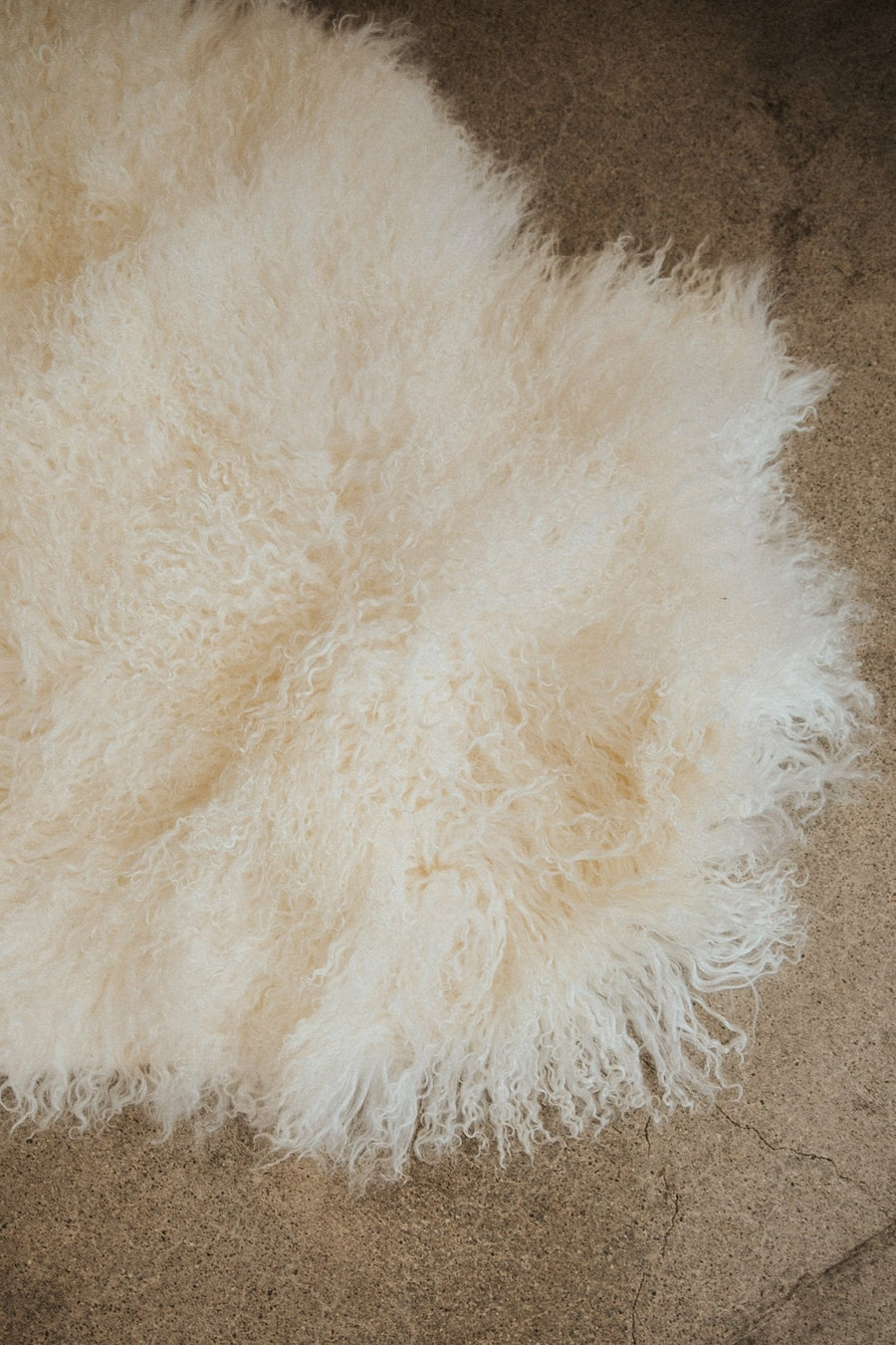 Bloomingville Objects Natural / FINAL SALE Natural Mongolian Lamb Fur