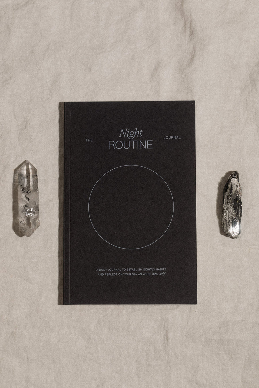Wilde House Paper Objects Black / FINAL SALE Night Routine Journal