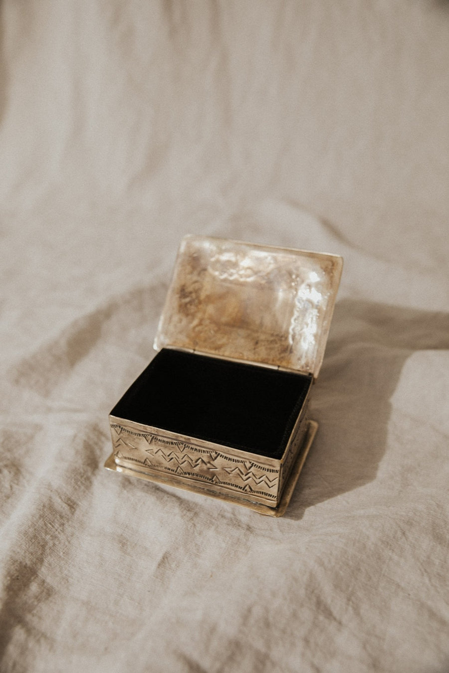 J. Alexander Objects Silver / FINAL SALE Petite Turquoise Keepsake Box