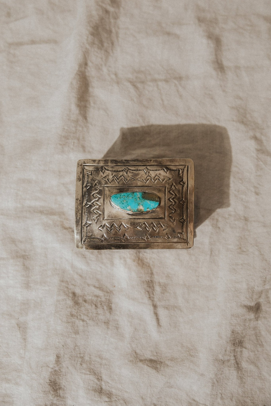 J. Alexander Objects Silver / FINAL SALE Petite Turquoise Keepsake Box