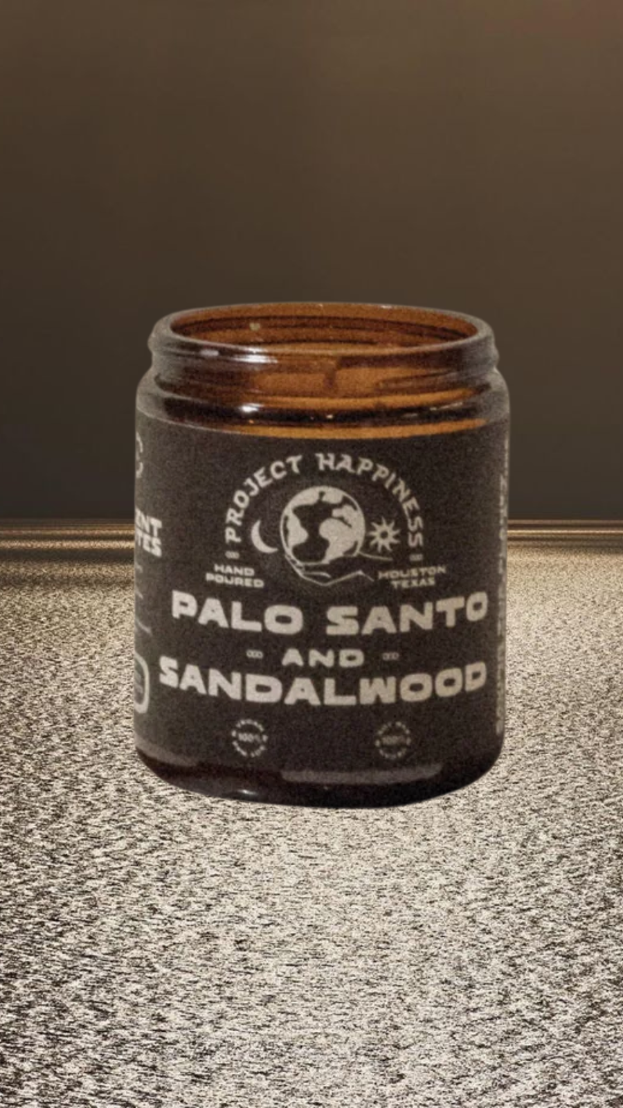 Project Happiness Candle Co. Objects Palo Santo / FINAL SALE Project Happiness Candle .:. Palo Santo & Sandalwood