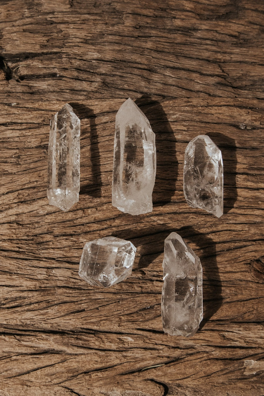 Crystals Objects Quartz Crystal - Medium / FINAL SALE Raw Quartz Crystals