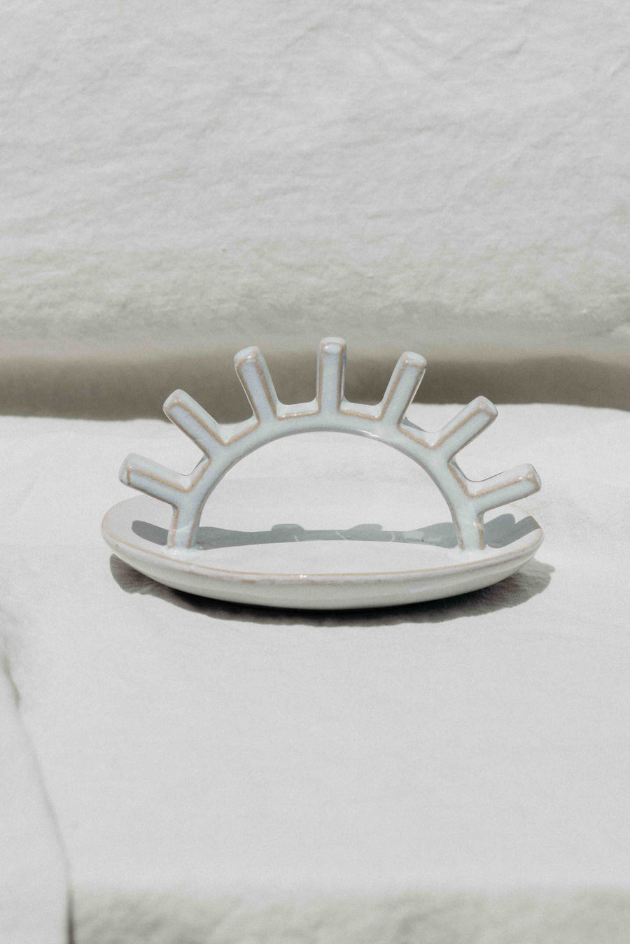 Homart Objects White / FINAL SALE Ray Ceramic Ringholder