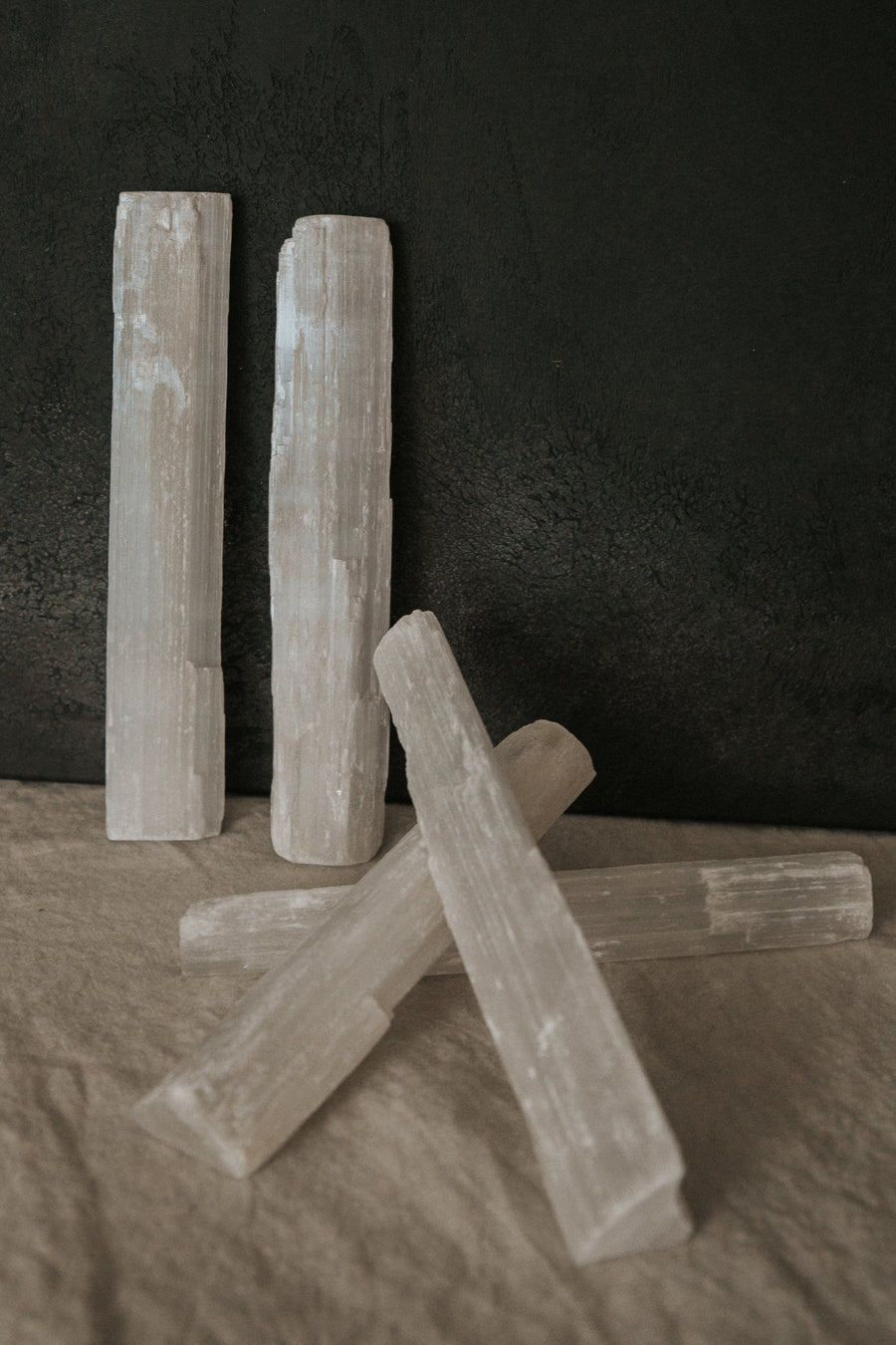 World Gems & Fossils Objects Selenite / FINAL SALE Rough Selenite Wand