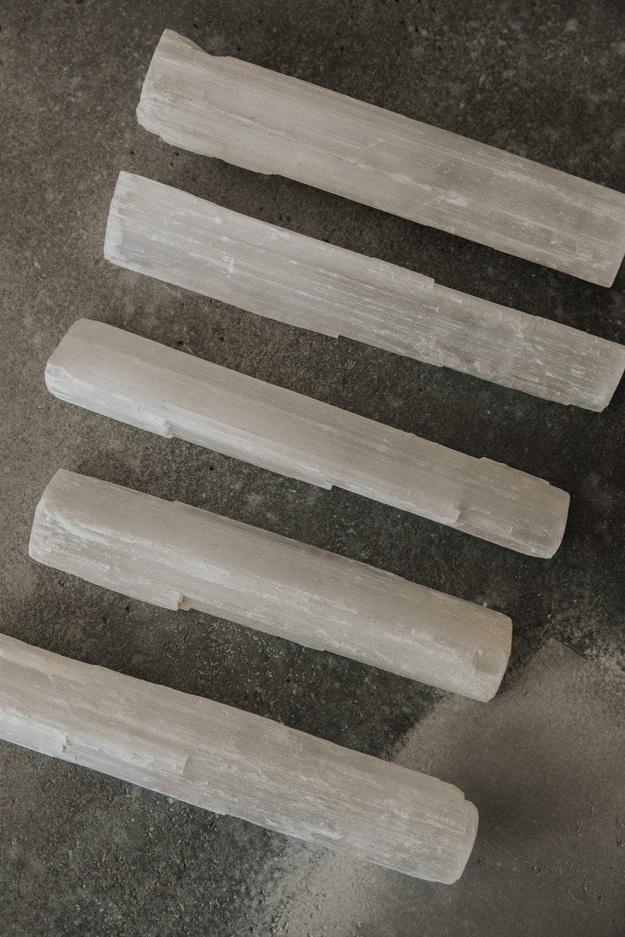World Gems & Fossils Objects Selenite / FINAL SALE Rough Selenite Wand