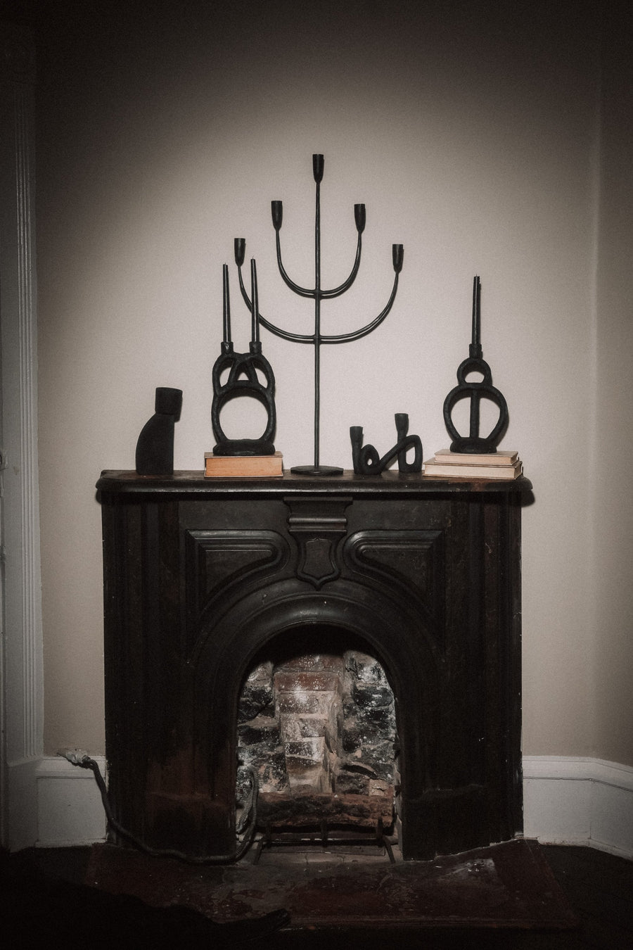 Bloomingville Objects Black / FINAL SALE Salem Candle Holder