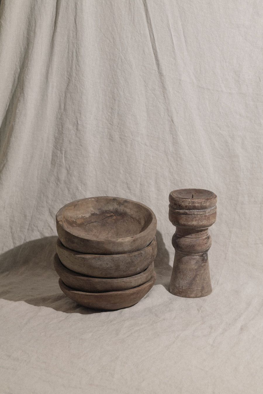 Indus Design Arizona Objects Wood / FINAL SALE Sanja Wooden Bowl