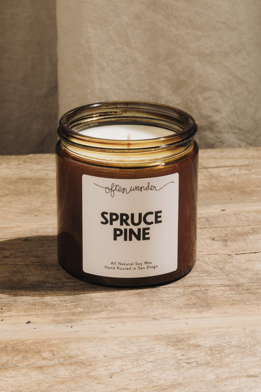 Often Wander Objects 12 oz / FINAL SALE Signature Candle — Spruce Pine
