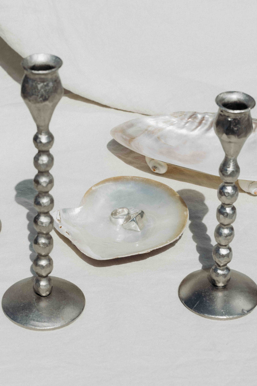 HS Seashells Objects Pearl / FINAL SALE Silverlip Pearl Oyster Dish