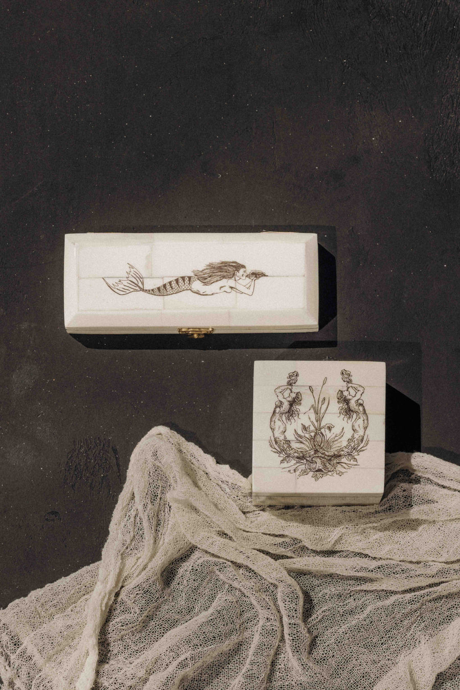 Madison Bay Co. - Historical Home Decor Reproductions Objects Siren Keepsake Boxes