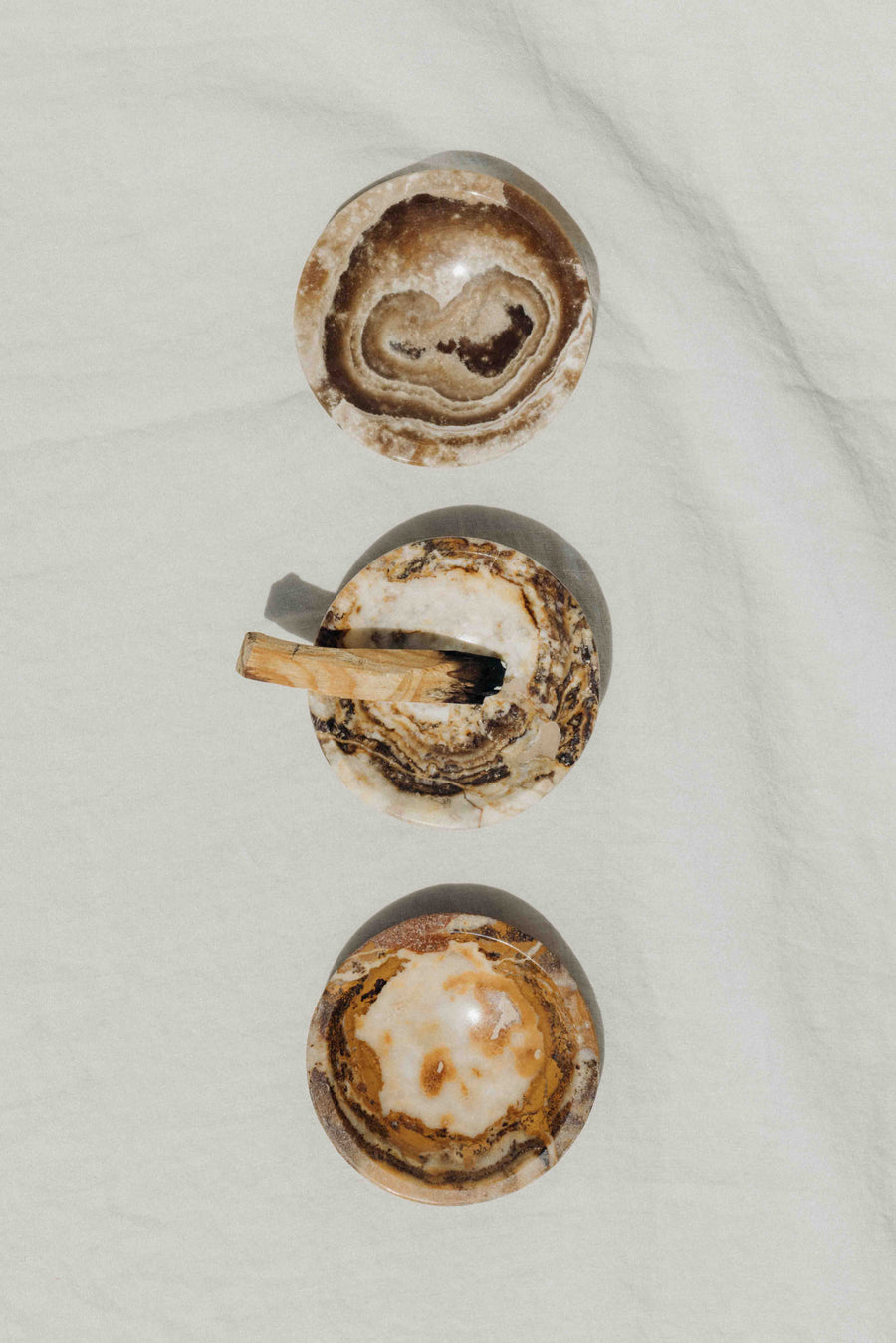 Western Woods Inc Objects Banded Onyx / FINAL SALE Solace Banded Onyx Dish