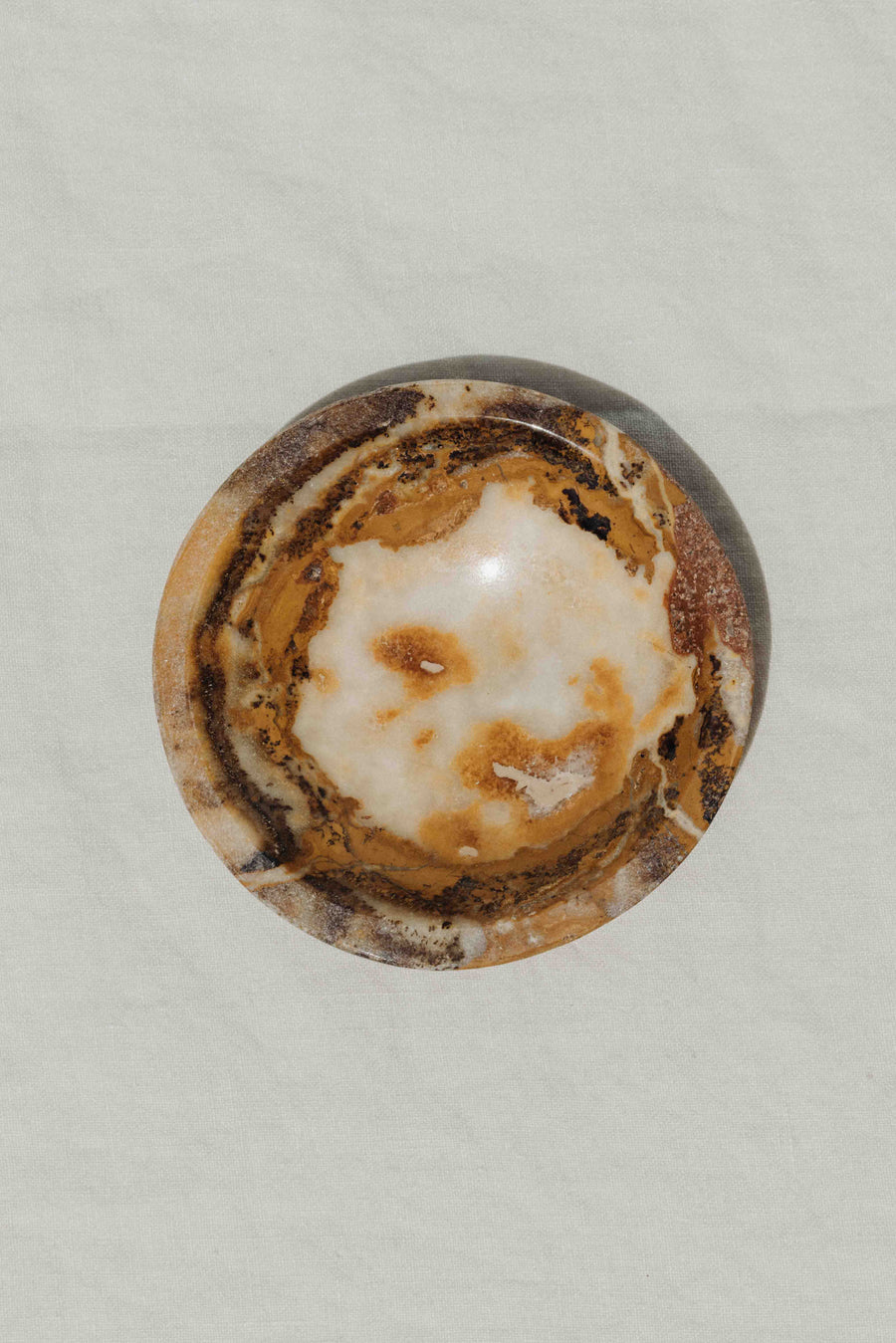 Western Woods Inc Objects Banded Onyx / FINAL SALE Solace Banded Onyx Dish