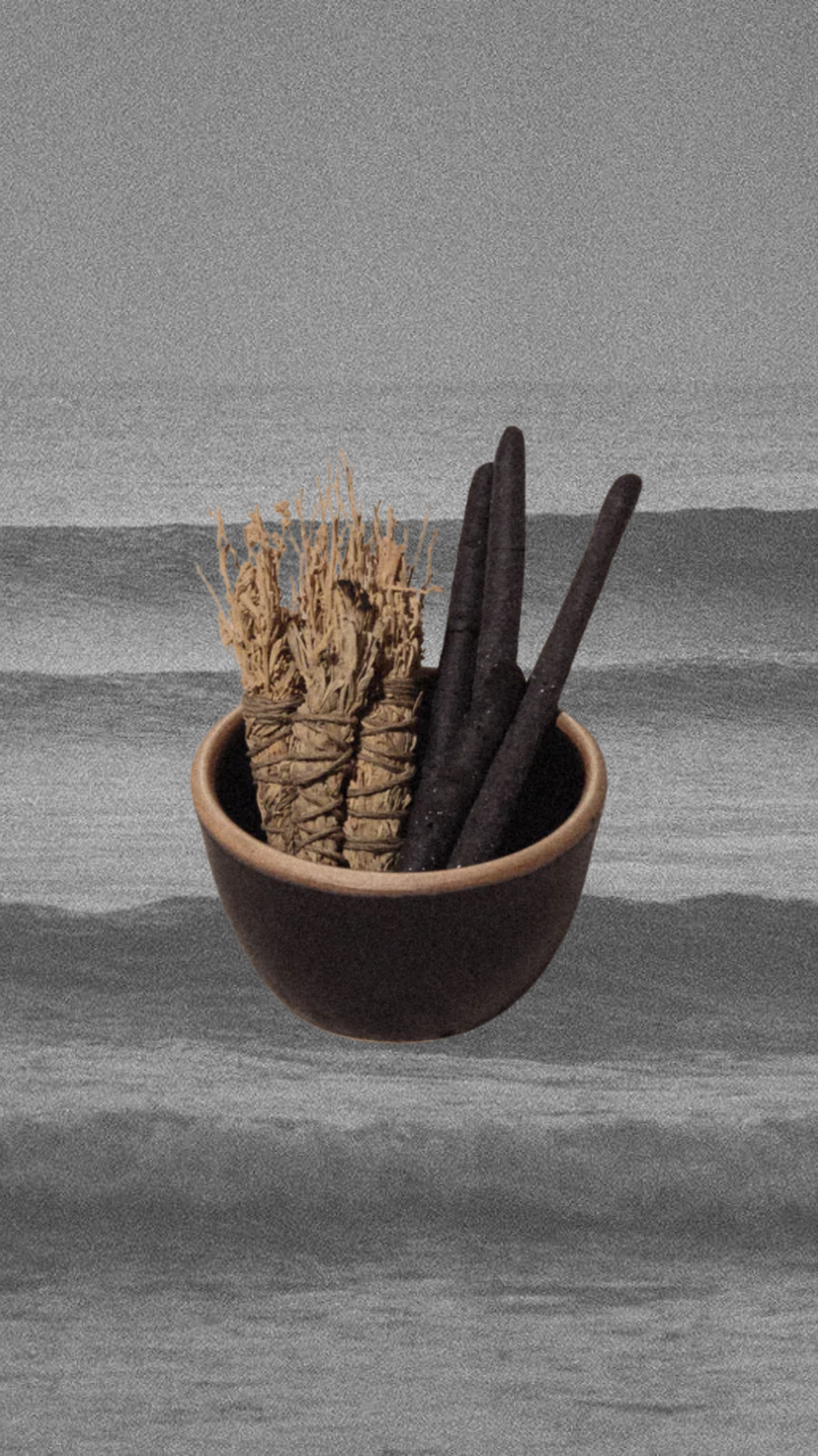 Incausa Objects Stoneware Smudge Bowls