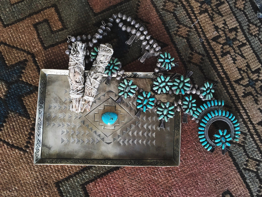 J. Alexander Objects Turquoise Treasure Tray
