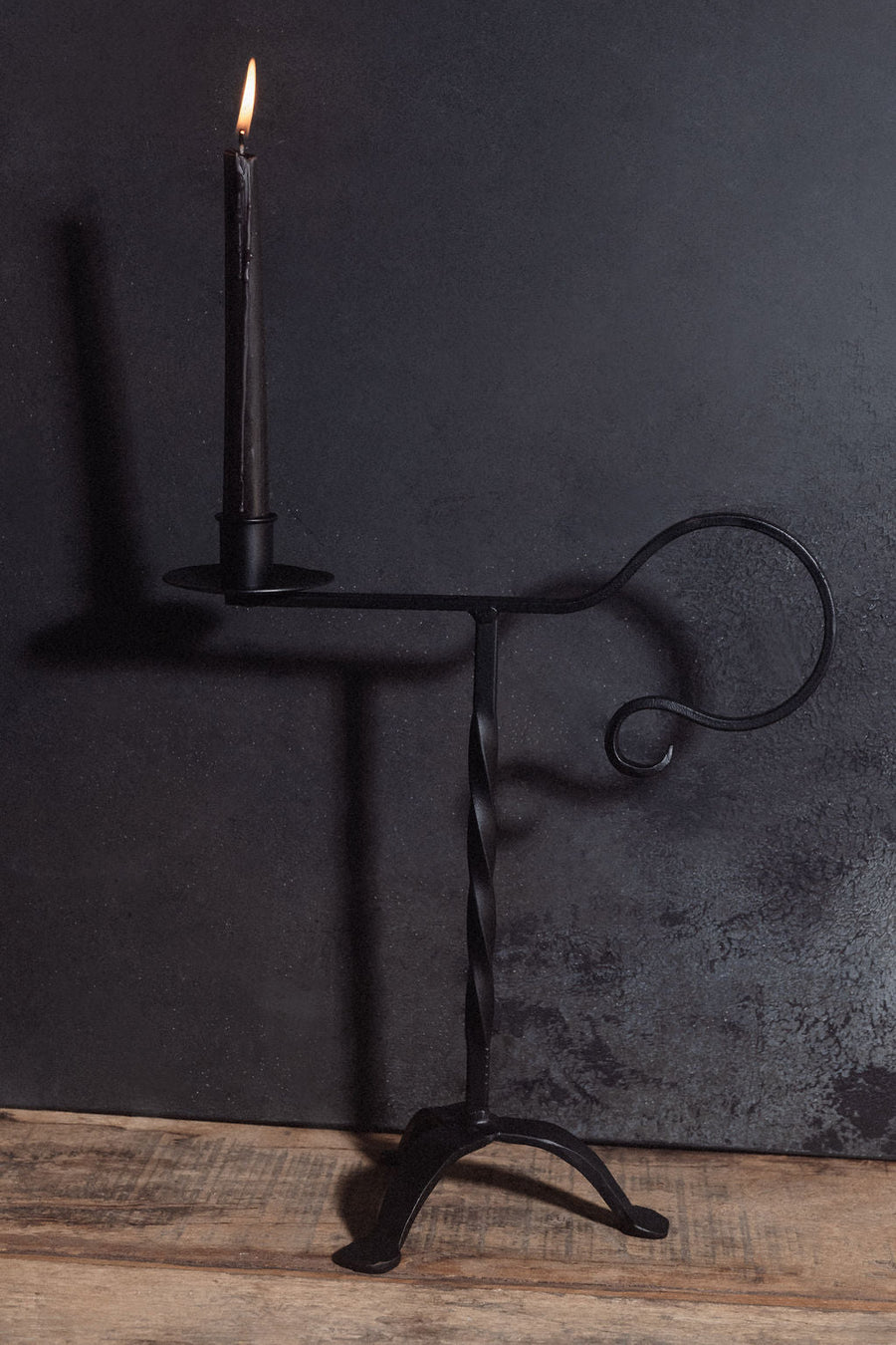 Madison Bay Co. - Distinctive Historical Home Décor & Gifts Objects Final Sale / Wrought Iron Twisted Iron Chamberstick