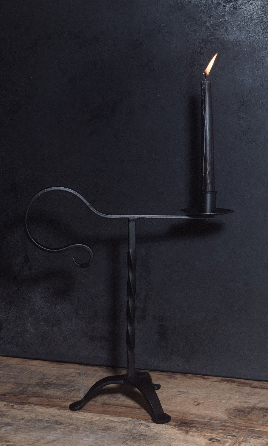 Madison Bay Co. - Distinctive Historical Home Décor & Gifts Objects Final Sale / Wrought Iron Twisted Iron Chamberstick