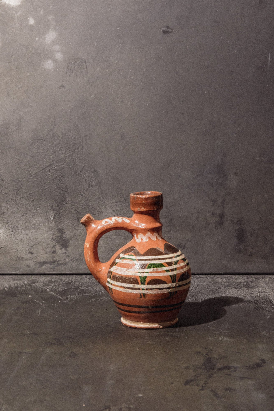 Blue Ocean Traders Objects Clay / FINAL SALE Vintage Romanian Water Pot