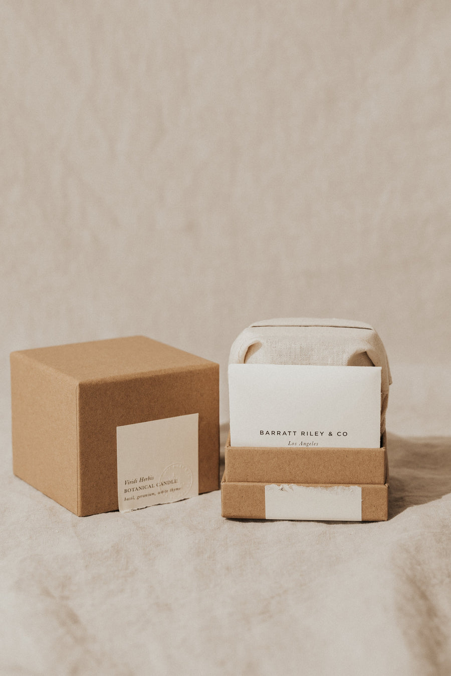 Barratt Riley & Co Objects 7 oz / Viridi Herbis / FINAL SALE Viridi Herbis Botanical Candle