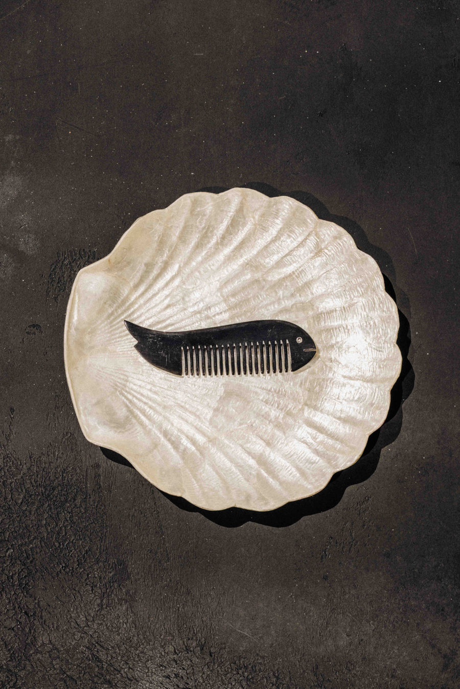 Child of Wild Objects Brown / FINAL SALE Whale Ritual Hair Comb