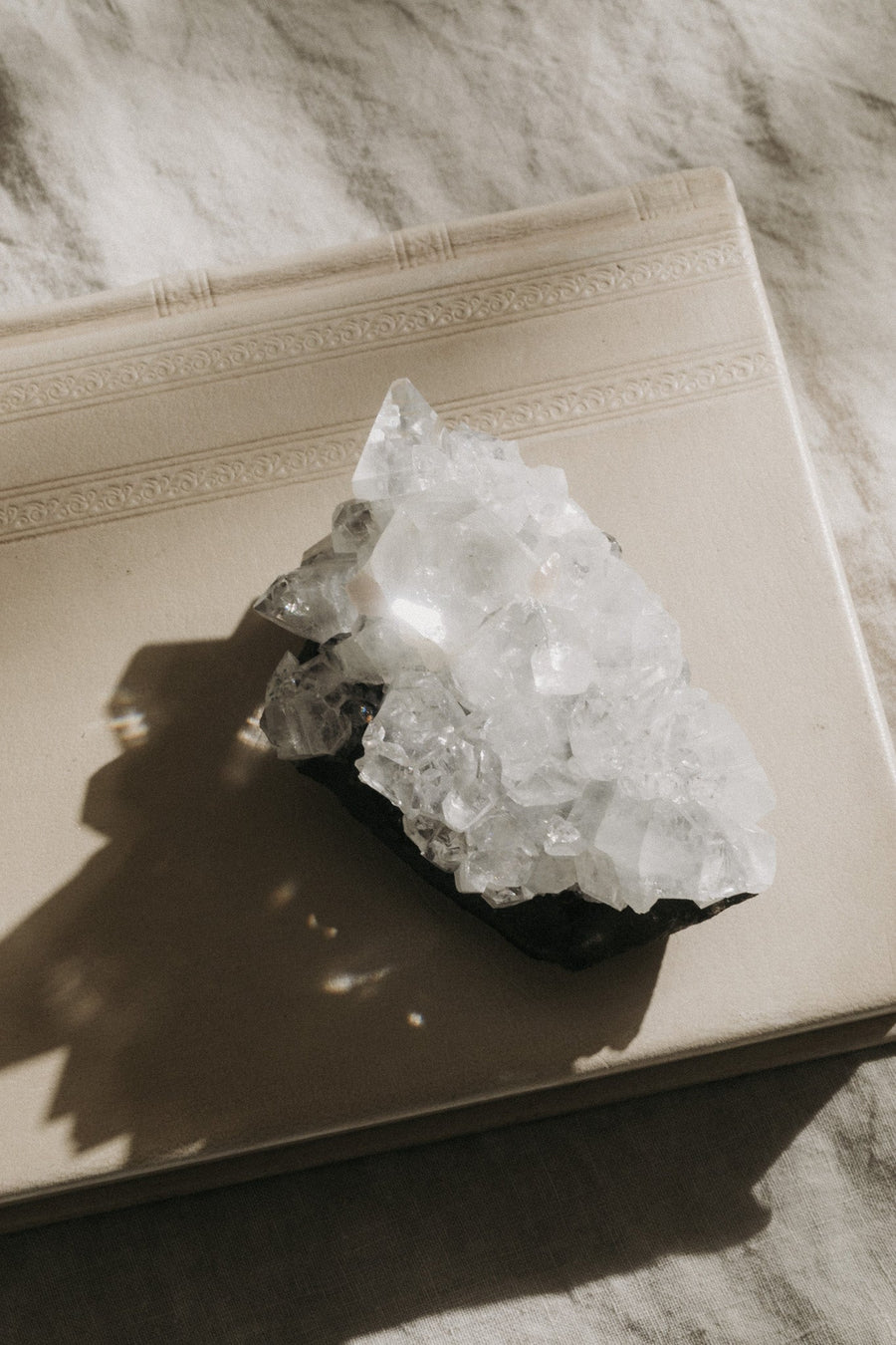 CrystalAge Apophyllite Cluster Gift Box - Small CrystalAge Apophyllite Cluster Gift Box - Small