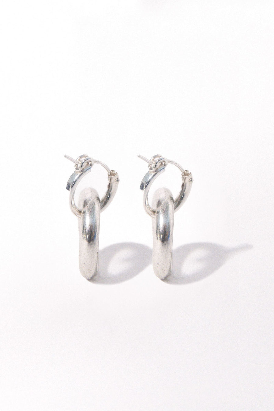 Child of Wild Jewelry Silver Orb Chain Earrings