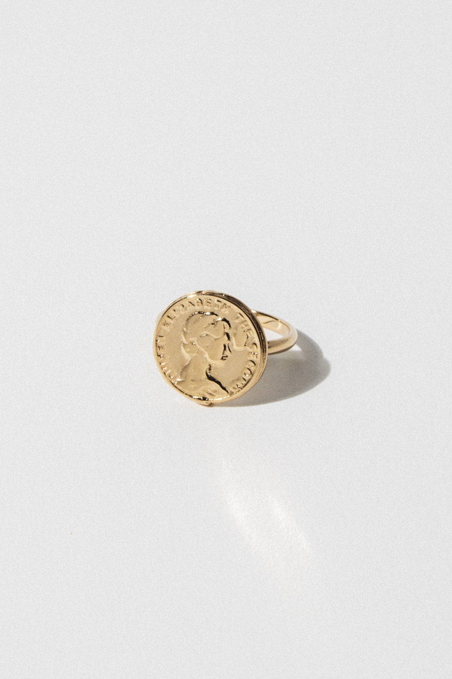 Goddess Jewelry Roman Coin Ring