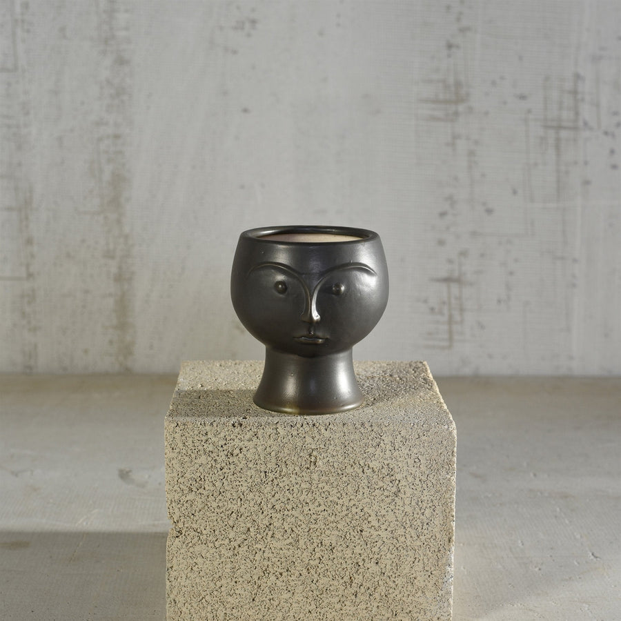 Homart sale Black / FINAL SALE Rory Ceramic Face Vase